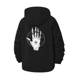 Mystic Hand Unisex Full-Zip Printed Waterproof Hooded Windbreaker