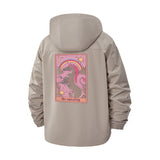 Magical Unicorn Tarot Unisex Full-Zip Printed Waterproof Hooded Windbreaker