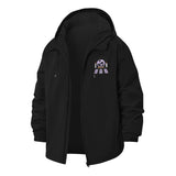 Candle Ritual Unisex Full-Zip Printed Waterproof Hooded Windbreaker