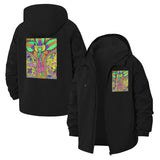 Psychedelic Fantasy Tree Unisex Full-Zip Printed Waterproof Hooded Windbreaker