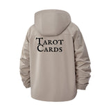 Tarot Cards Unisex Full-Zip Printed Waterproof Hooded Windbreaker