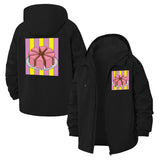Whimsical Cake Art Unisex Full-Zip Printed Waterproof Hooded Windbreaker