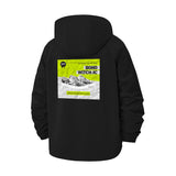 Boho Witch Unisex Full-Zip Printed Waterproof Hooded Windbreaker