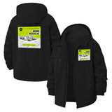 Boho Witch Unisex Full-Zip Printed Waterproof Hooded Windbreaker