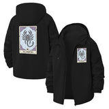 Scorpio Tarot Unisex Full-Zip Printed Waterproof Hooded Windbreaker
