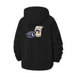 Graduation Cap and Diploma Unisex Full-Zip Printed Waterproof Hooded Windbreaker