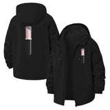 Lipstick Icon Unisex Full-Zip Printed Waterproof Hooded Windbreaker