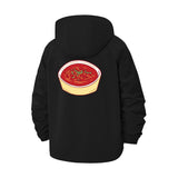 Chili Bowl Unisex Full-Zip Printed Waterproof Hooded Windbreaker