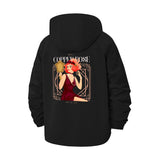 Art Deco Glam Unisex Full-Zip Printed Waterproof Hooded Windbreaker