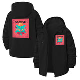 Ganesh Festival Unisex Full-Zip Printed Waterproof Hooded Windbreaker
