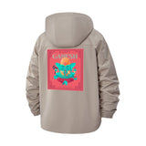 Ganesh Festival Unisex Full-Zip Printed Waterproof Hooded Windbreaker