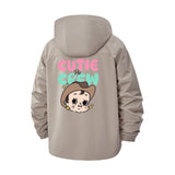 Cowboy Cutie Crew Unisex Full-Zip Printed Waterproof Hooded Windbreaker