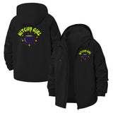 Witchy Cauldron Unisex Full-Zip Printed Waterproof Hooded Windbreaker