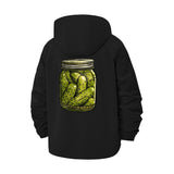 Pickle Jar Unisex Full-Zip Printed Waterproof Hooded Windbreaker