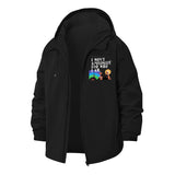 Pride Affirmation Unisex Full-Zip Printed Waterproof Hooded Windbreaker