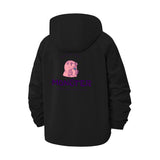 Monster Graphic Unisex Full-Zip Printed Waterproof Hooded Windbreaker