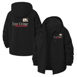 True Crime Addiction Unisex Full-Zip Printed Waterproof Hooded Windbreaker