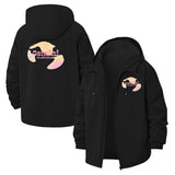 Gemini Zodiac Unisex Full-Zip Printed Waterproof Hooded Windbreaker