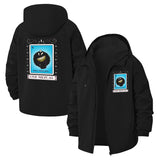 Loteria Card Unisex Full-Zip Printed Waterproof Hooded Windbreaker