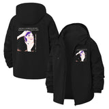 Anime Portrait Unisex Full-Zip Printed Waterproof Hooded Windbreaker