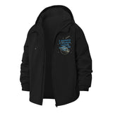 Ramen Bowl Humor Unisex Full-Zip Printed Waterproof Hooded Windbreaker