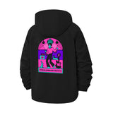 Funk Disco Dancing Unisex Full-Zip Printed Waterproof Hooded Windbreaker