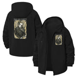 Feeling Lucky Casino Theme Unisex Full-Zip Printed Waterproof Hooded Windbreaker