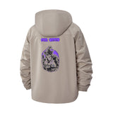 Evil Witch Forest Unisex Full-Zip Printed Waterproof Hooded Windbreaker