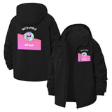 Happy World UFO Day Unisex Full-Zip Printed Waterproof Hooded Windbreaker