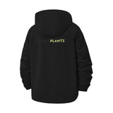 Only Plants Unisex Full-Zip Printed Waterproof Hooded Windbreaker