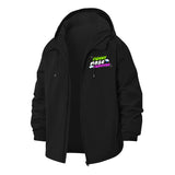 Runny Nose Survivor Unisex Full-Zip Printed Waterproof Hooded Windbreaker