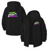 Runny Nose Survivor Unisex Full-Zip Printed Waterproof Hooded Windbreaker
