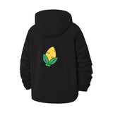 Cute Lemon Botanical Unisex Full-Zip Printed Waterproof Hooded Windbreaker
