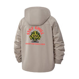 Chill Vibes Unisex Full-Zip Printed Waterproof Hooded Windbreaker