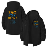 Taco Lover Unisex Full-Zip Printed Waterproof Hooded Windbreaker