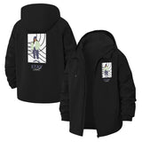 Stay Cool Unisex Full-Zip Printed Waterproof Hooded Windbreaker