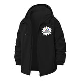 Embrace Neurodiversity Unisex Full-Zip Printed Waterproof Hooded Windbreaker