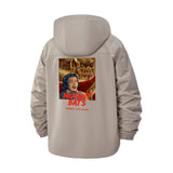 Mutant Bats Unisex Full-Zip Printed Waterproof Hooded Windbreaker
