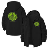 Coder Humor Unisex Full-Zip Printed Waterproof Hooded Windbreaker