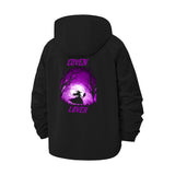 Coven Witch Unisex Full-Zip Printed Waterproof Hooded Windbreaker