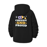 Cheugy And Proud Unisex Full-Zip Printed Waterproof Hooded Windbreaker