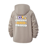 Cheugy And Proud Unisex Full-Zip Printed Waterproof Hooded Windbreaker