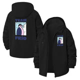 Penguin Team Frio Unisex Full-Zip Printed Waterproof Hooded Windbreaker