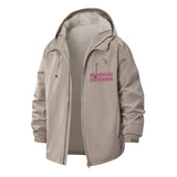 Magical Friends Unisex Full-Zip Printed Waterproof Hooded Windbreaker