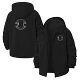 Lonely Scarecrow Unisex Full-Zip Printed Waterproof Hooded Windbreaker