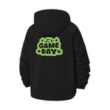 Game Day Unisex Full-Zip Printed Waterproof Hooded Windbreaker