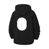 Botanical Sketch Unisex Full-Zip Printed Waterproof Hooded Windbreaker