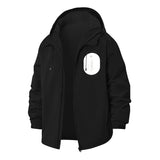 Botanical Sketch Unisex Full-Zip Printed Waterproof Hooded Windbreaker