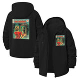 Vintage Horror Comic Unisex Full-Zip Printed Waterproof Hooded Windbreaker
