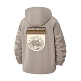 Death Valley Outdoors Unisex Full-Zip Printed Waterproof Hooded Windbreaker